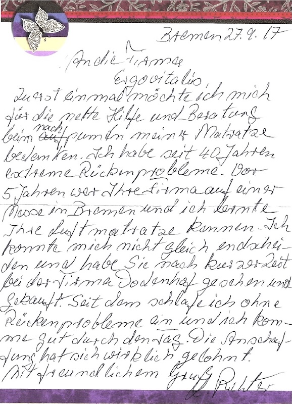 ERGOFIT Empfehlung Bremen