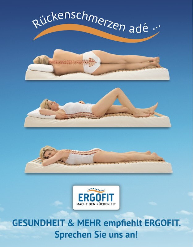 ERGOFIT Shop in der Region Rhein-Neckar / Pfalz / Südhessen